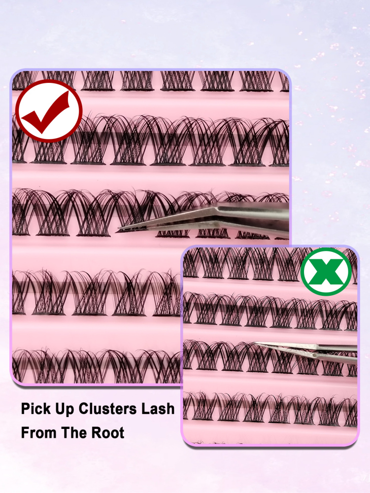 120 PCS D Curl Clusters Lashes Reusable Individual Eyelashes Natural Soft Eyelash Clusters DIY Eyelash Extensions Easy Wearing Travel Essentials Makeup Tools Lash Clusters,Eyelash Clusters,Individual Eyelashes,Lashes,Fake Lashes