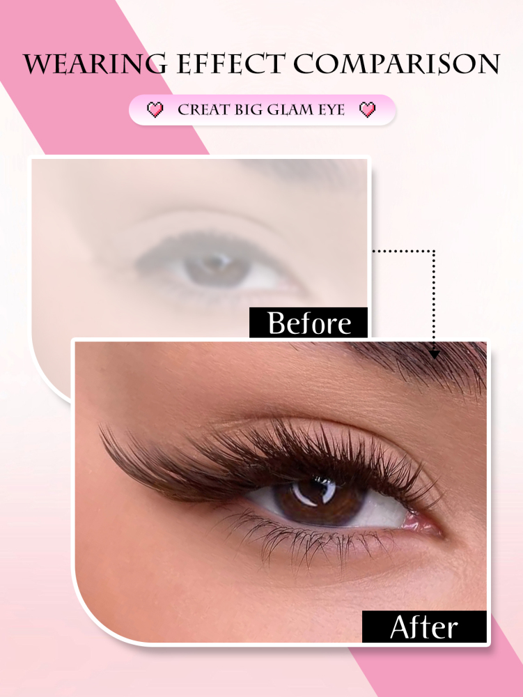 5 Pairs Fox Eye False Eyelashes End Eye Elongated Fluffy Soft Dramatic 3D Faux Mink Lashes Suitable For Holiday Parties Halloween Christmas False Eyelashes Cat Eye Lashes For Various Occasions