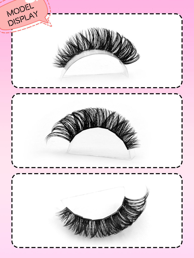 224Pcs D Curl 100D Cat Eye Cluster DIY Eyelash Extensions, Eye End Elongated Fluffy Thick Look Individual Eyelashes Dramatic Reusable Lashes