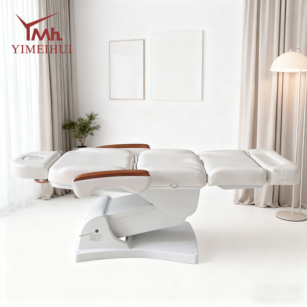 Luxury Electric Adjustable Lift Massage Treatment Table for Spine and Full Body Therapy