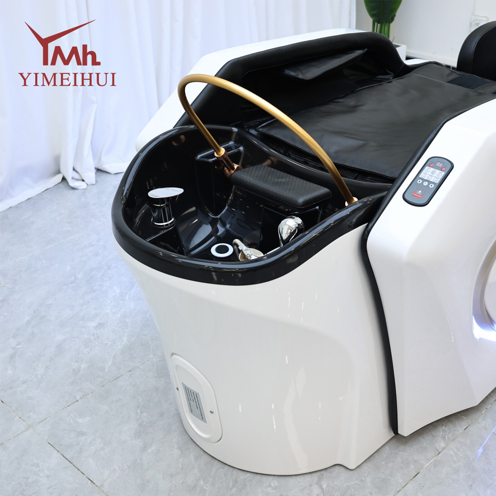 Multifunctional Electric Head Therapy Massage Bed with Leg Massage & Ergonomic Design