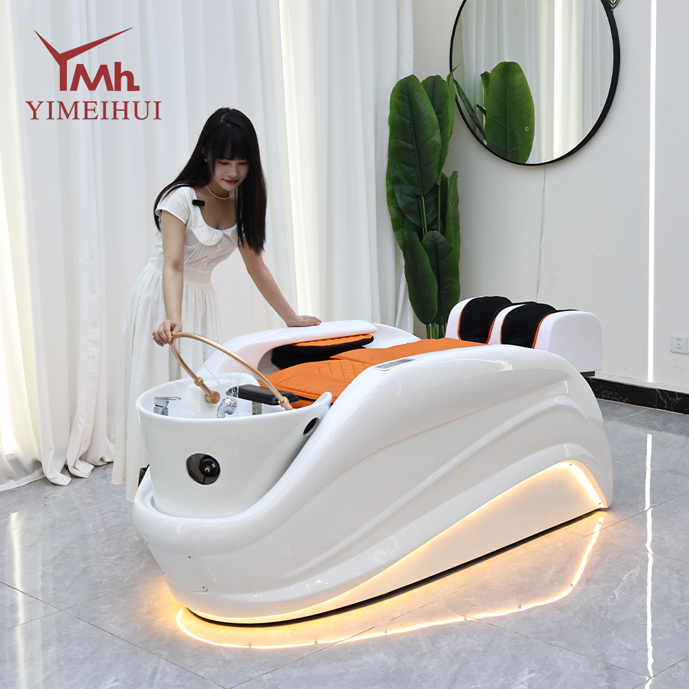 Head Therapy Shampoo Bed - Modern Customizable Electric Massage Detachable