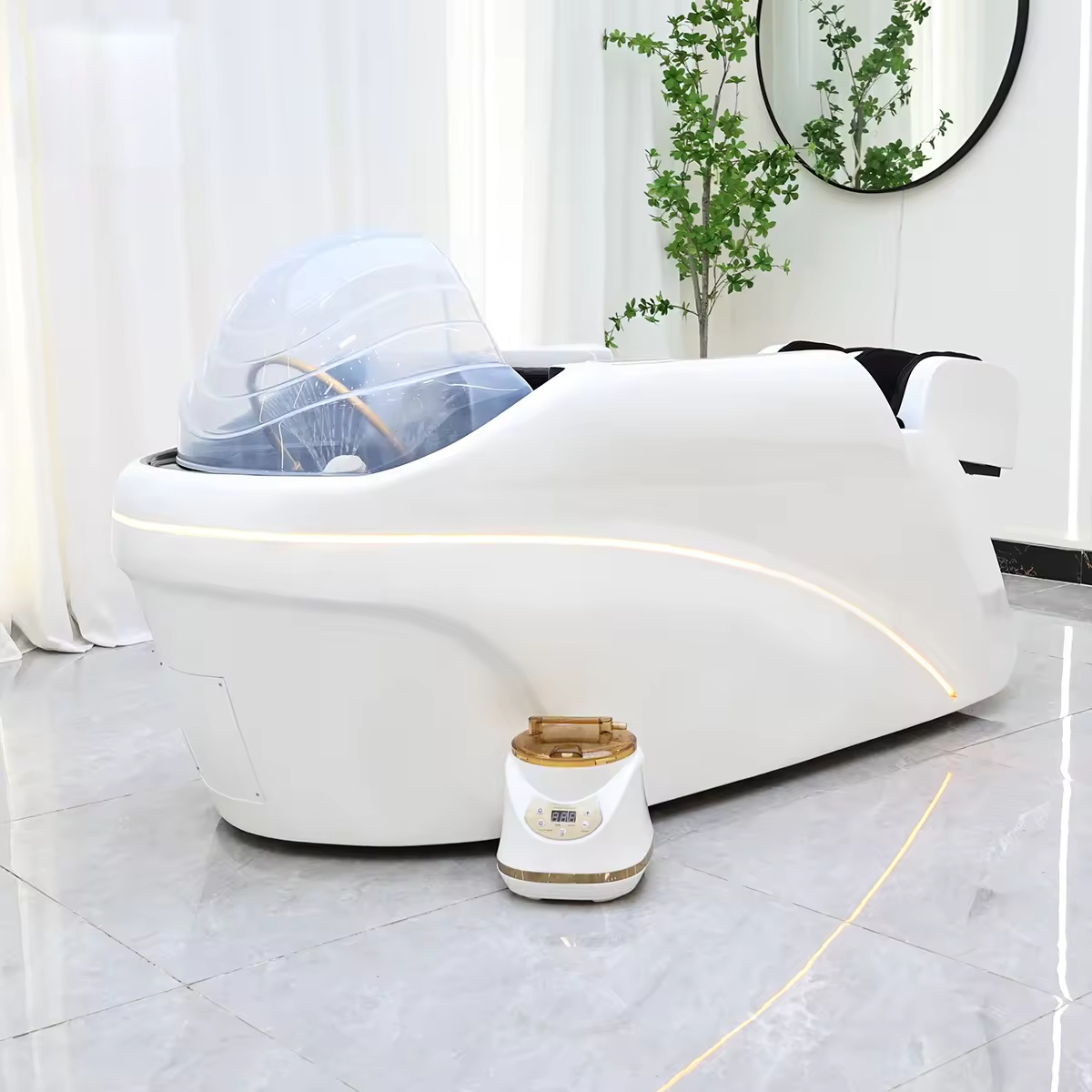 High-Quality Electric Multifunctional Full-Body Massage Shampoo Bed