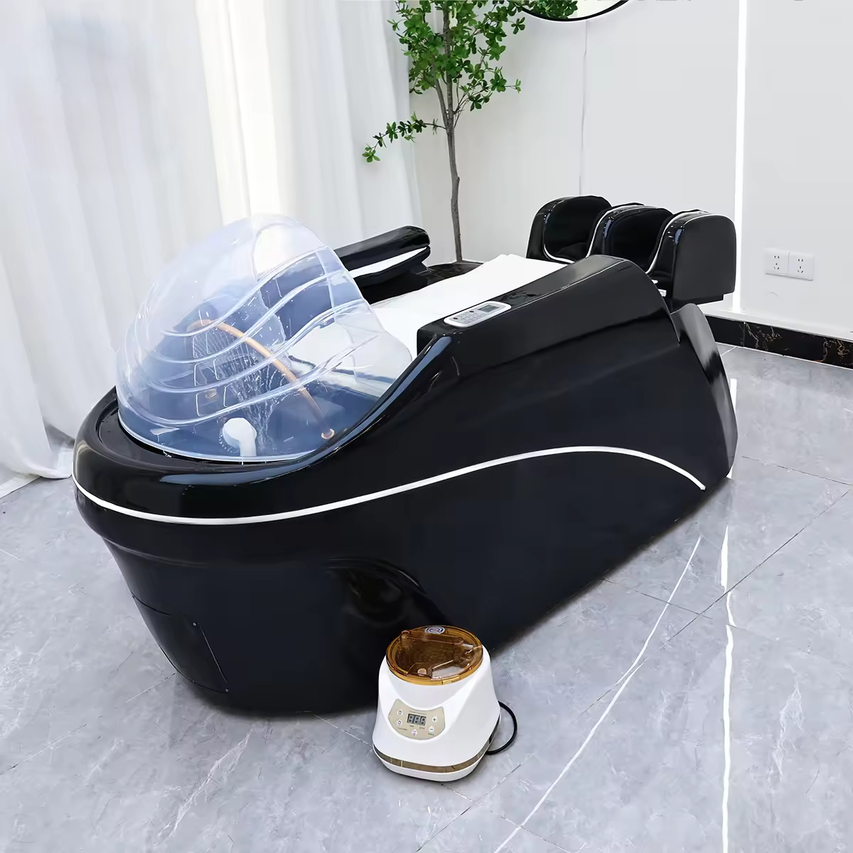 High-Quality Electric Multifunctional Full-Body Massage Shampoo Bed