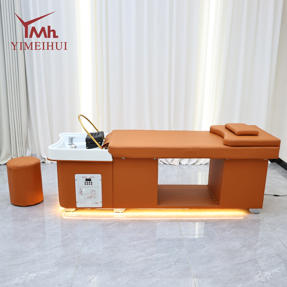 Luxury Multifunctional Portable Head Massage Sofa Bed for Salons & Spas