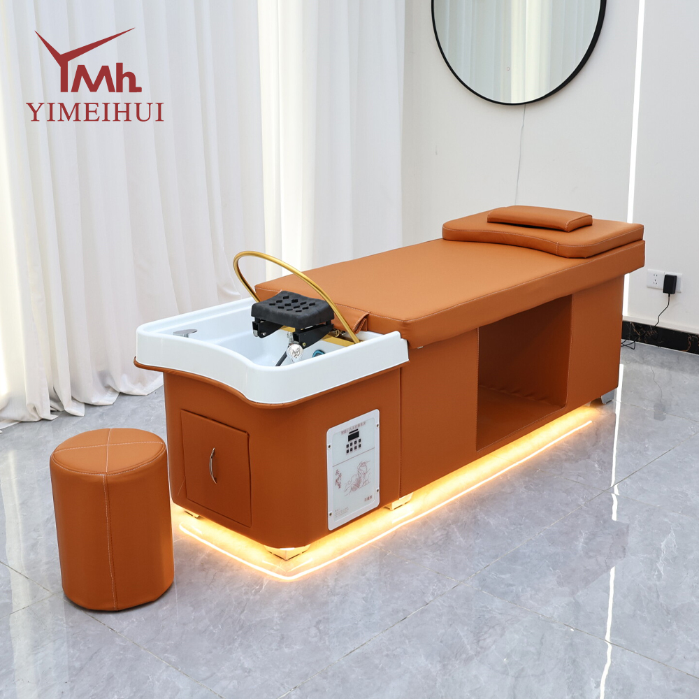 Luxury Multifunctional Portable Head Massage Sofa Bed for Salons & Spas