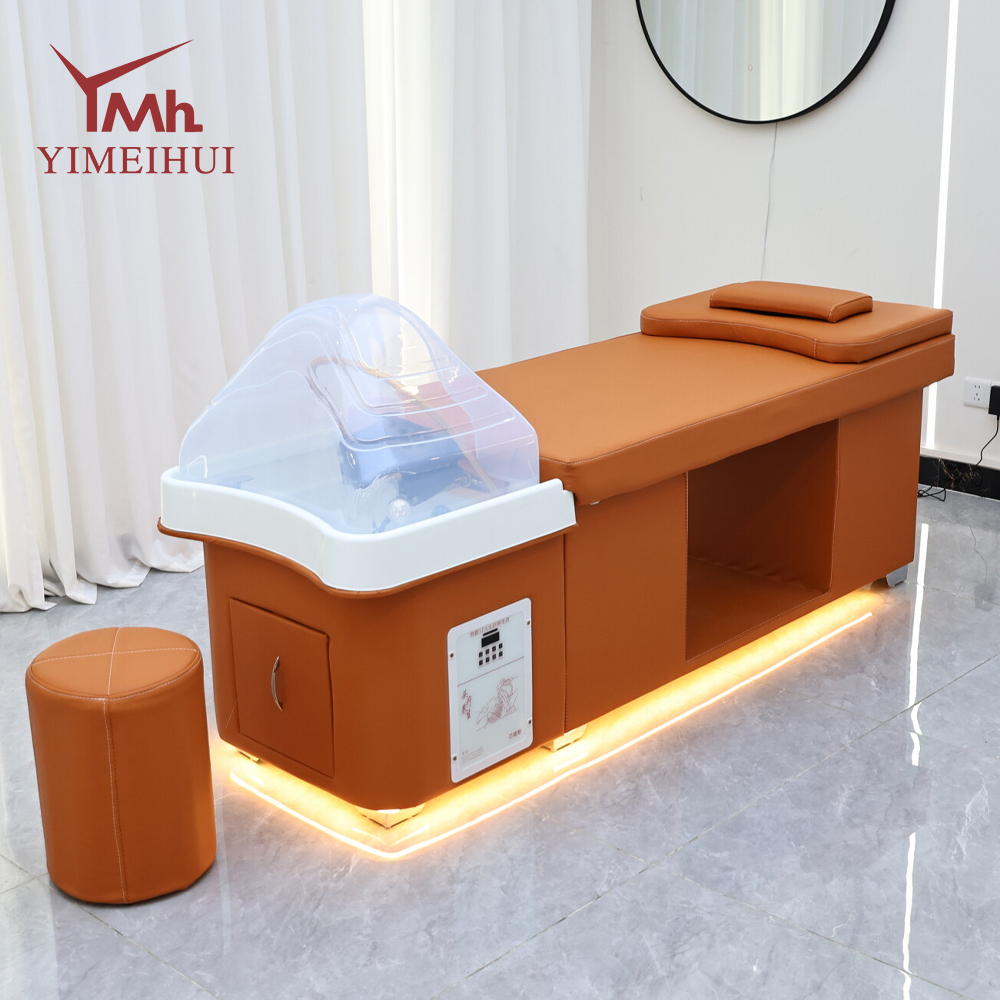 Luxury Multifunctional Portable Head Massage Sofa Bed for Salons & Spas