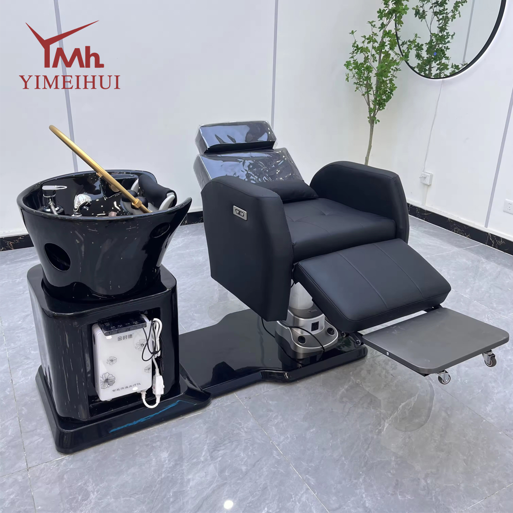 Swivel Comfort Semi-Reclining Electric Adjustable Salon Spa Barber Chair