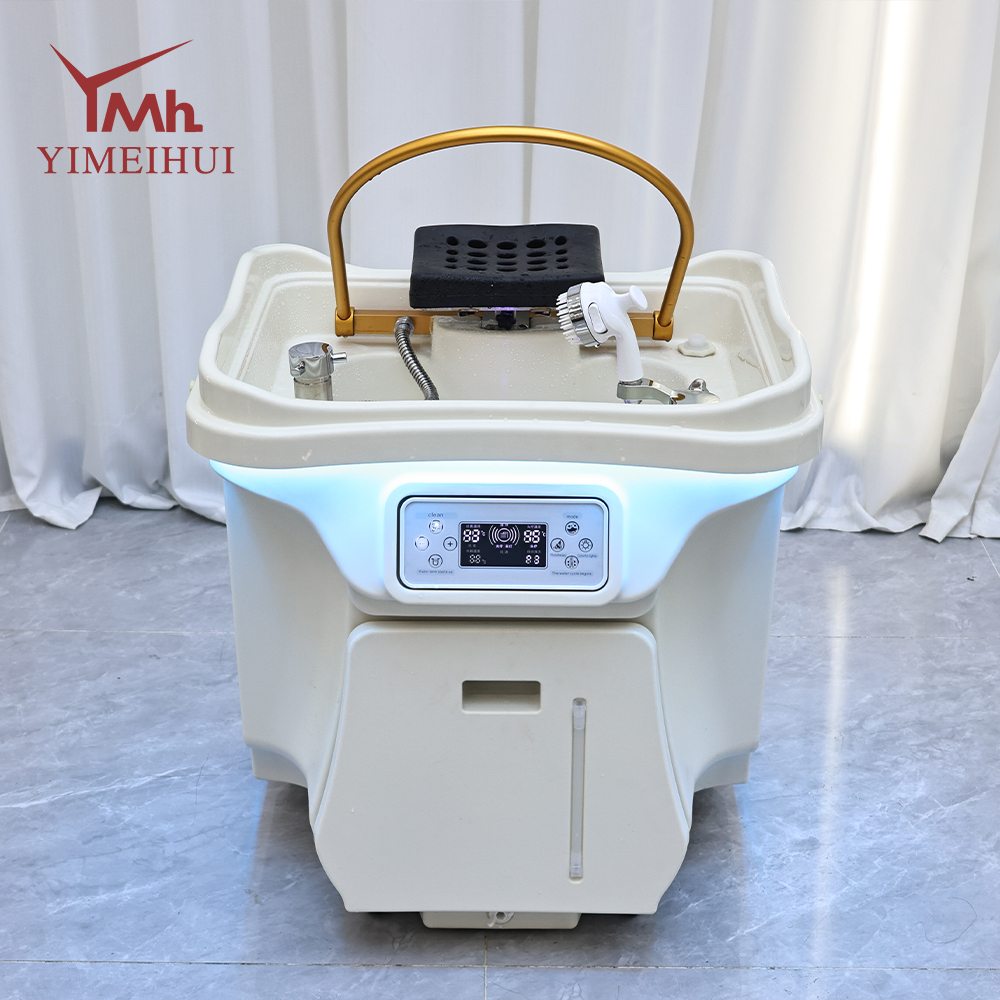 Portable Head Spa with Water Circulation Acrylic Eco-Friendly & Constant Temperature Shampoo Basin