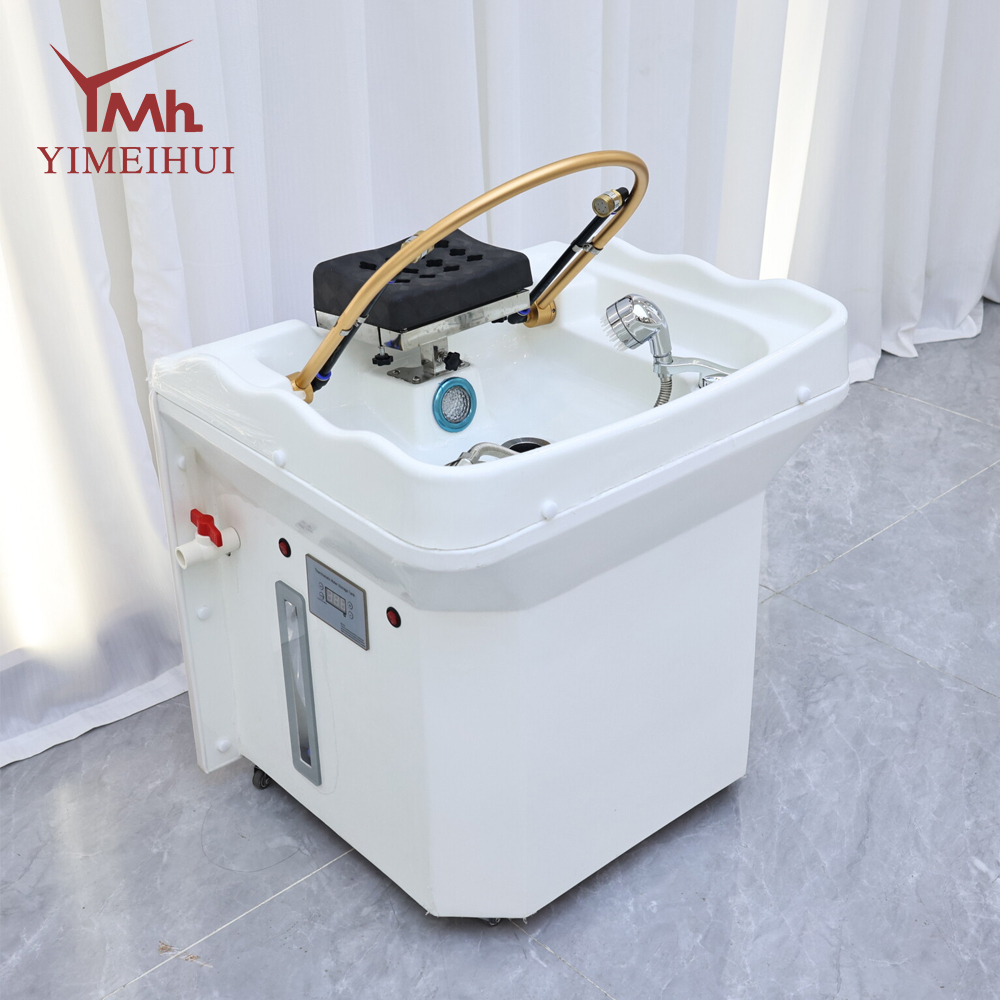 Upgraded Safe Water-Electricity Separation Portable Detachable Head Spa with Water Tank