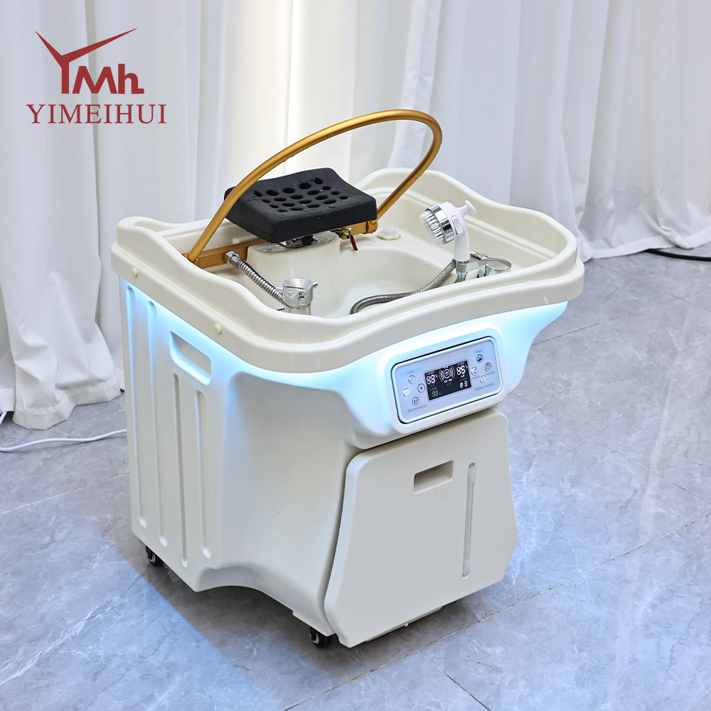 Portable Head Spa with Water Circulation Acrylic Eco-Friendly & Constant Temperature Shampoo Basin