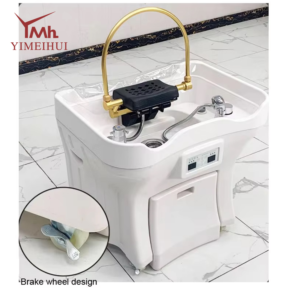 Professional Head Spa Shampoo Basin with Steam Chamber & Fumigation Machine