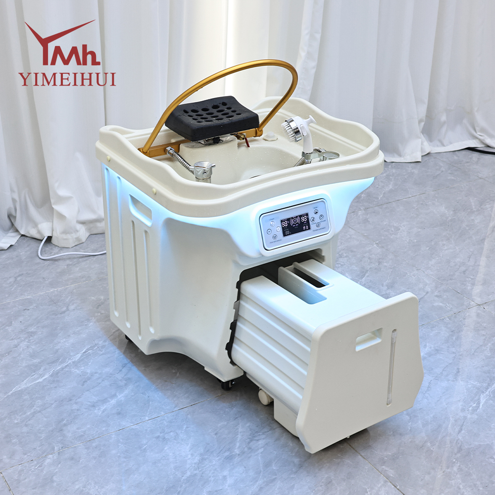 Portable Head Spa with Water Circulation Acrylic Eco-Friendly & Constant Temperature Shampoo Basin