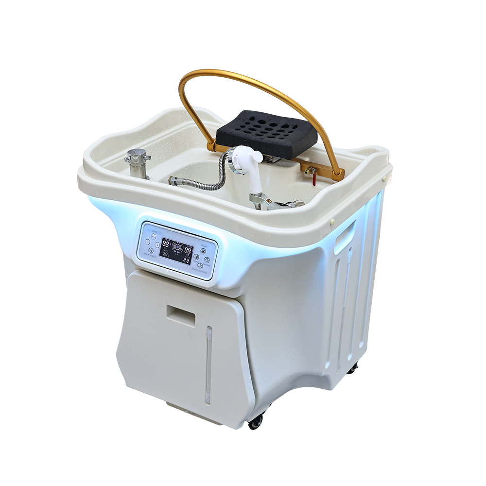 Portable Head Spa with Water Circulation Acrylic Eco-Friendly & Constant Temperature Shampoo Basin