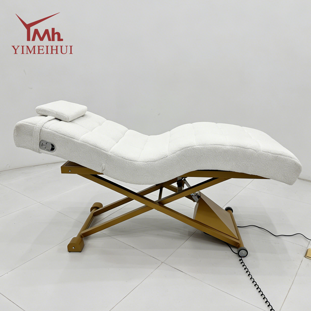 Beauty New Curved Eyelash Bed Electric Lash Bed Beauty Salon Dedicated Beauty Facial Bed Set