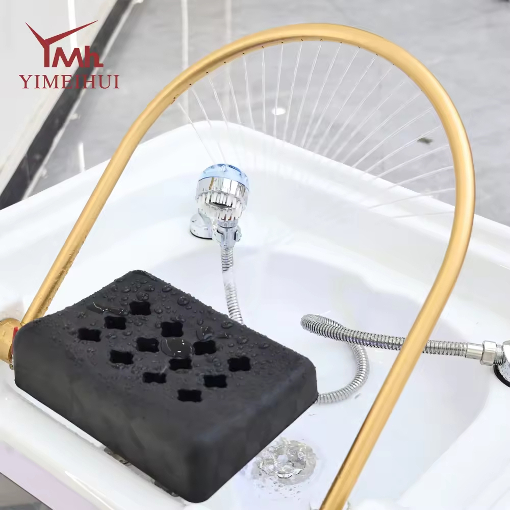 Cheap No-plumbing Scalp Treatment Head Spa Water Tank Hairdressing Salon Washbasin for Barbershop