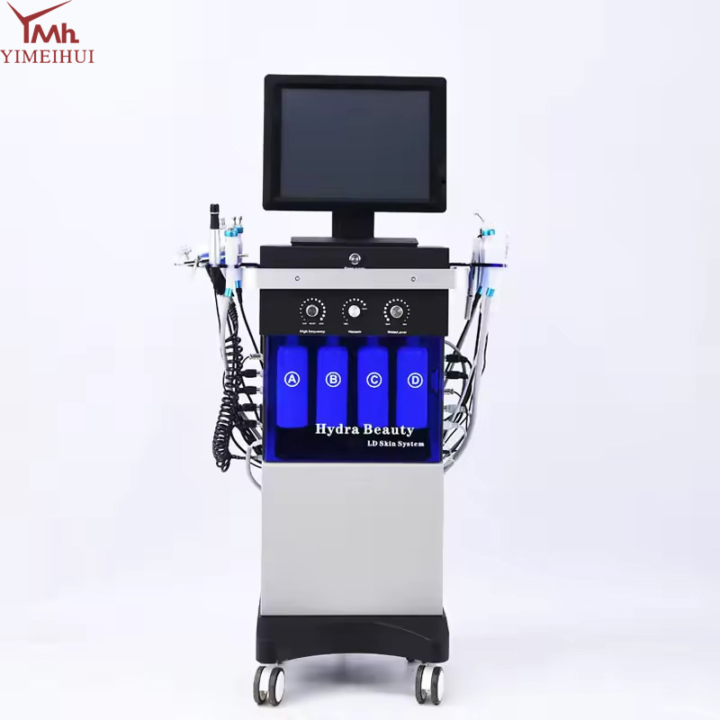 Professional Microdermabrasion Hydra Oxygen Facial Machine for Skin Hydrating Skin Tightening Skin Rejuvenation Face Care