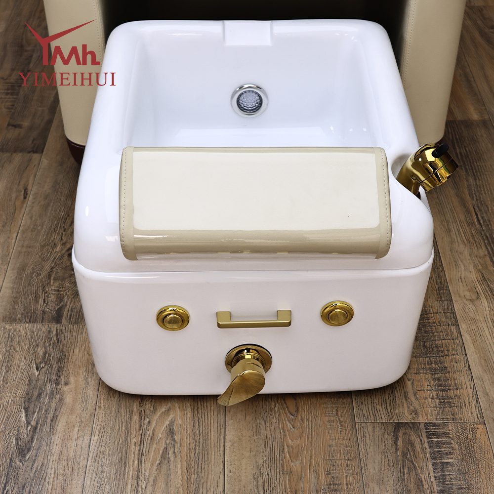 Custom Salon Pedicure Spa Chair With Pump Drain Optional Plumbing Design Manicure Foot Spa Station Furniture