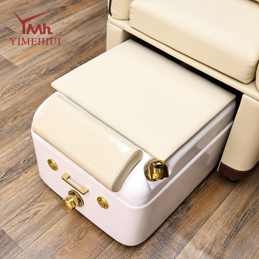 Custom Salon Pedicure Spa Chair With Pump Drain Optional Plumbing Design Manicure Foot Spa Station Furniture