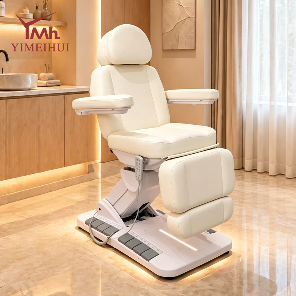 Salon Massage Waxing Chair Tattoo Facial Spa Rotating Electric Beauty Luxury Lash Bed