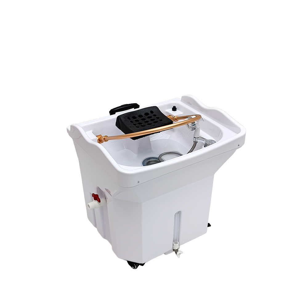 Luxury Hair Washing Head Therapy SPA Pipeless Portable Shampoo Basin Sink With Water Tanks Head Spa for Beauty Salon