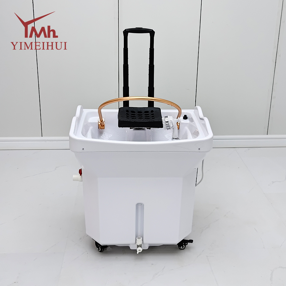 Luxury Hair Washing Head Therapy SPA Pipeless Portable Shampoo Basin Sink With Water Tanks Head Spa for Beauty Salon