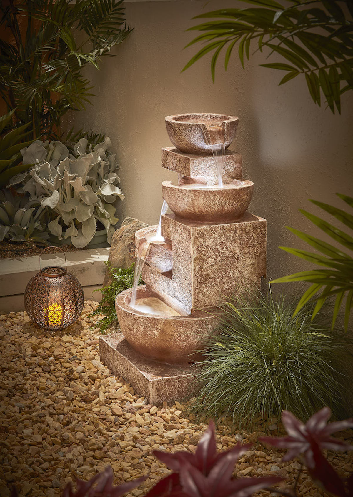 Modern Contemporary Stacked Bowls Fountain Cascading Water Feature | Fountain Water Feature Manufacturer China,Modern Contemporary Stacked Bowls Fountain Water Feature Manufacturer,Quanzhou Rich Green Technology Co.,Ltd.