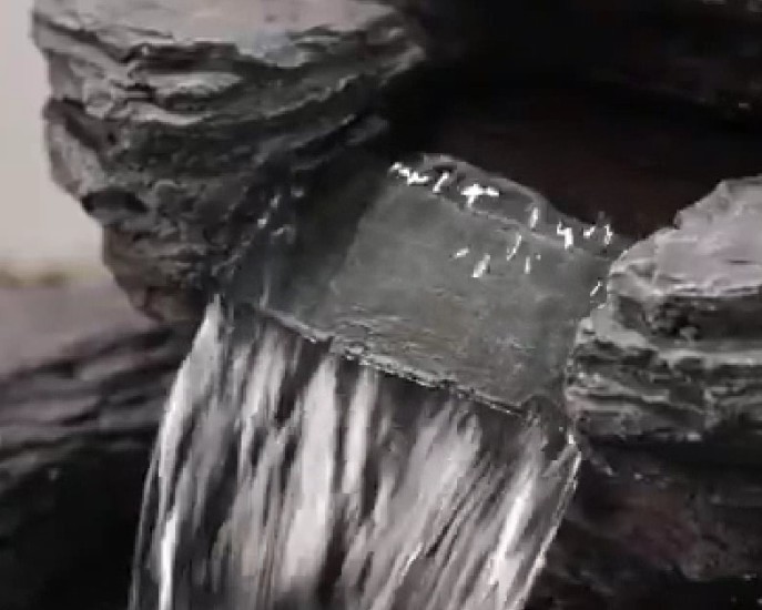 Slate Water Fall Water Feature Slate-effect Cascading Waterfall Fountain Tiered Stone Waterfall Water Feature