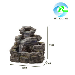 Slate Water Fall Water Feature Slate-effect Cascading Waterfall Fountain Tiered Stone Waterfall Water Feature