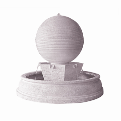 Grand Centerpiece Sphere Patio Fountain Modern Contemporary Water Feature with Color Changing LED | Fountain Manufacturer and Supplier China,Polyresin Sphere With Changing LED | Fountain Manufacturer In China,Quanzhou Rich Green Technology Co.,Ltd.