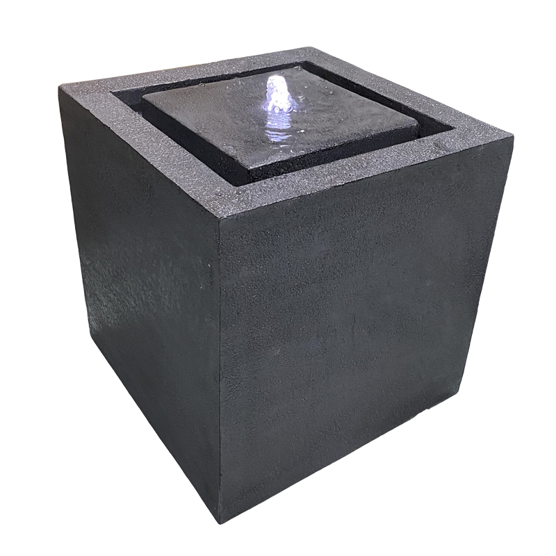 Modern Square Bubble Water Flow Fountain Contemporary Grante Stone Effect Water Feature,Modern Square Bubble Water Flow Fountain Contemporary Grante Stone Effect Water Feature,Quanzhou Rich Green Technology Co.,Ltd.
