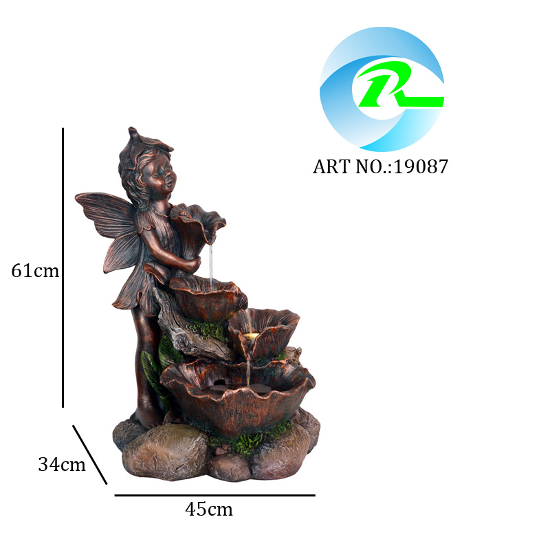 Solar Fairy Fountain Cascading Water Flow Water Fountain Solar Powered Water Feature,Fairy Fountain Cascading Water Flow Water Fountain Solar Powered Water Feature,Quanzhou Rich Green Technology Co.,Ltd.