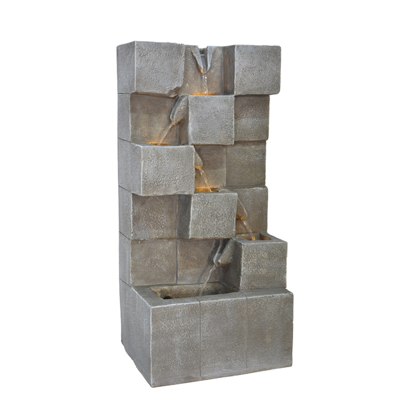 Modern Block Cascading Water Flow Fountain-Water Feature manufacturer in China,Block Cascading Water Flow Fountain-Water Feature manufacturer China,Quanzhou Rich Green Technology Co.,Ltd.
