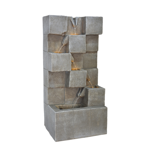 Modern Block Cascading Water Flow Fountain-Water Feature manufacturer in China,Block Cascading Water Flow Fountain-Water Feature manufacturer China,Quanzhou Rich Green Technology Co.,Ltd.