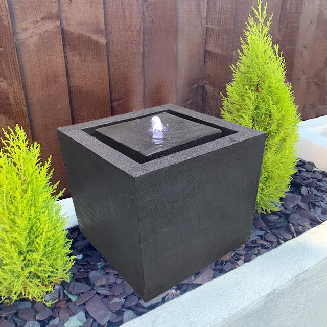 Modern Square Bubble Water Flow Fountain Contemporary Grante Stone Effect Water Feature,Modern Square Bubble Water Flow Fountain Contemporary Grante Stone Effect Water Feature,Quanzhou Rich Green Technology Co.,Ltd.
