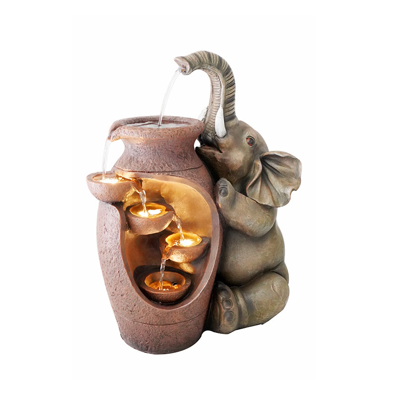 Polyresin Elephant Figurine Water Fountain – Water Feature Manufacturer in China,Polyresin Elephant Figurine Fountain Water Feature Manufacturer China,Quanzhou Rich Green Technology Co.,Ltd.
