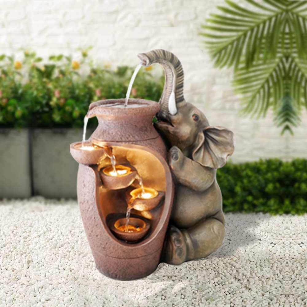 Polyresin Elephant Figurine Water Fountain – Water Feature Manufacturer in China,Polyresin Elephant Figurine Fountain Water Feature Manufacturer China,Quanzhou Rich Green Technology Co.,Ltd.