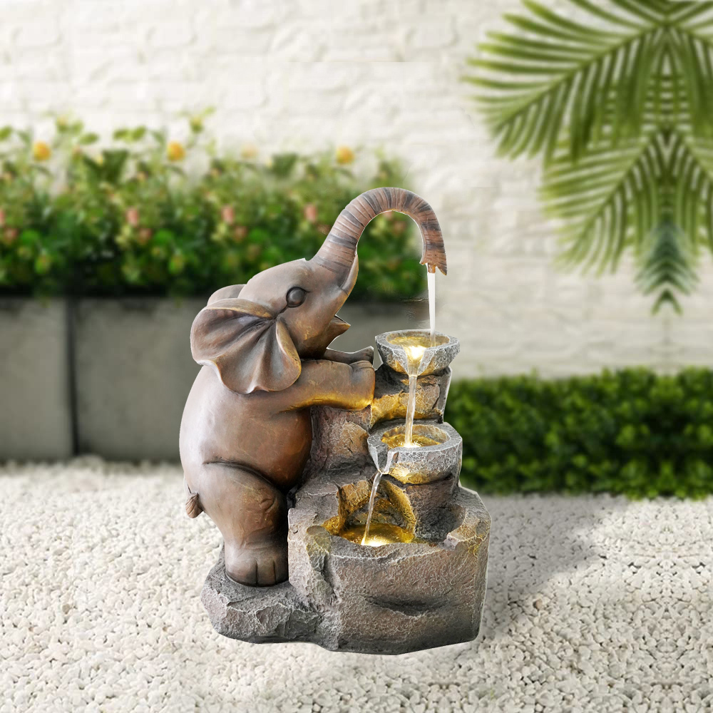 Polyresin Elephant Figurine Water Fountain – Water Feature Manufacturer in China,Polyresin Elephant Figurine Fountain Water Feature Manufacturer China,Quanzhou Rich Green Technology Co.,Ltd.