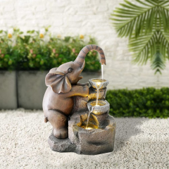 Polyresin Elephant Figurine Water Fountain – Water Feature Manufacturer in China,Polyresin Elephant Figurine Fountain Water Feature Manufacturer China,Quanzhou Rich Green Technology Co.,Ltd.