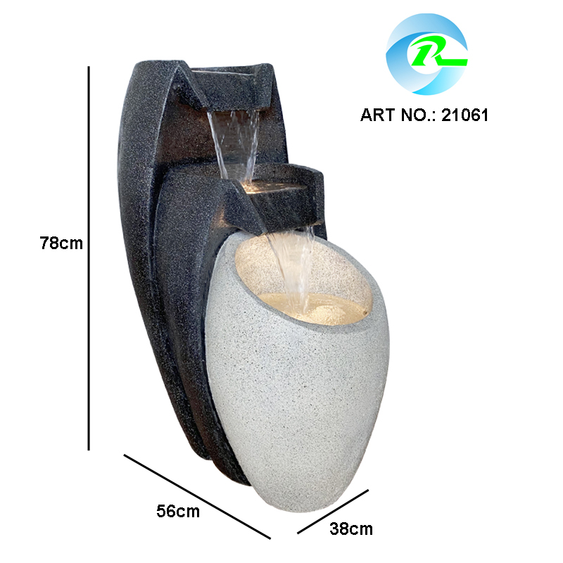 Modern Grante Stone Effect Cascading Water Flow Fountain Contemporary Outdoor Tier Water Feature,Modern Grante Stone Effect Cascading Water Flow Fountain Contemporary Outdoor Tier Water Feature,Quanzhou Rich Green Technology Co.,Ltd.