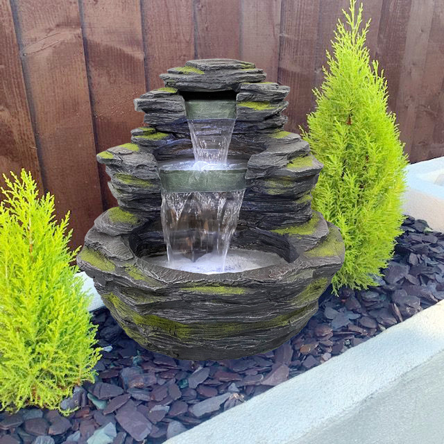 Slate Stone Blade Water Fall Fountain Tiered Water Flow Water Feature,Slate Stone Blade Water Fall Fountain Tiered Water Flow Water Feature,Quanzhou Rich Green Technology Co.,Ltd.