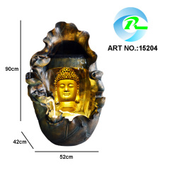 3D Effect Buddha Head Blade Water Fall Fountain Cascading Leaves Water Flow Fountain,3D Effect Buddha Head Blade Water Fall Fountain Cascading Leaves Water Flow Fountain,Quanzhou Rich Green Technology Co.,Ltd.
