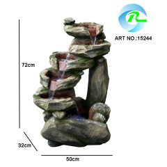 6-Tier Rock Stone Water Flow Fountain Cascading Rock Stone Water Fall Water Feature,6-Tier Rock Stone Water Flow Fountain Cascading Rock Stone Water Fall Water Feature,Quanzhou Rich Green Technology Co.,Ltd.