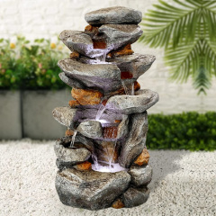 Rock Cascading Water Fall Fountain 6-Tier Rock Stone Water Fall Water Feature,Rock Cascading Water Fall Fountain 6-Tier Rock Stone Water Fall Water Feature,Quanzhou Rich Green Technology Co.,Ltd.