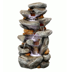 Rock Cascading Water Fall Fountain 6-Tier Rock Stone Water Fall Water Feature,Rock Cascading Water Fall Fountain 6-Tier Rock Stone Water Fall Water Feature,Quanzhou Rich Green Technology Co.,Ltd.