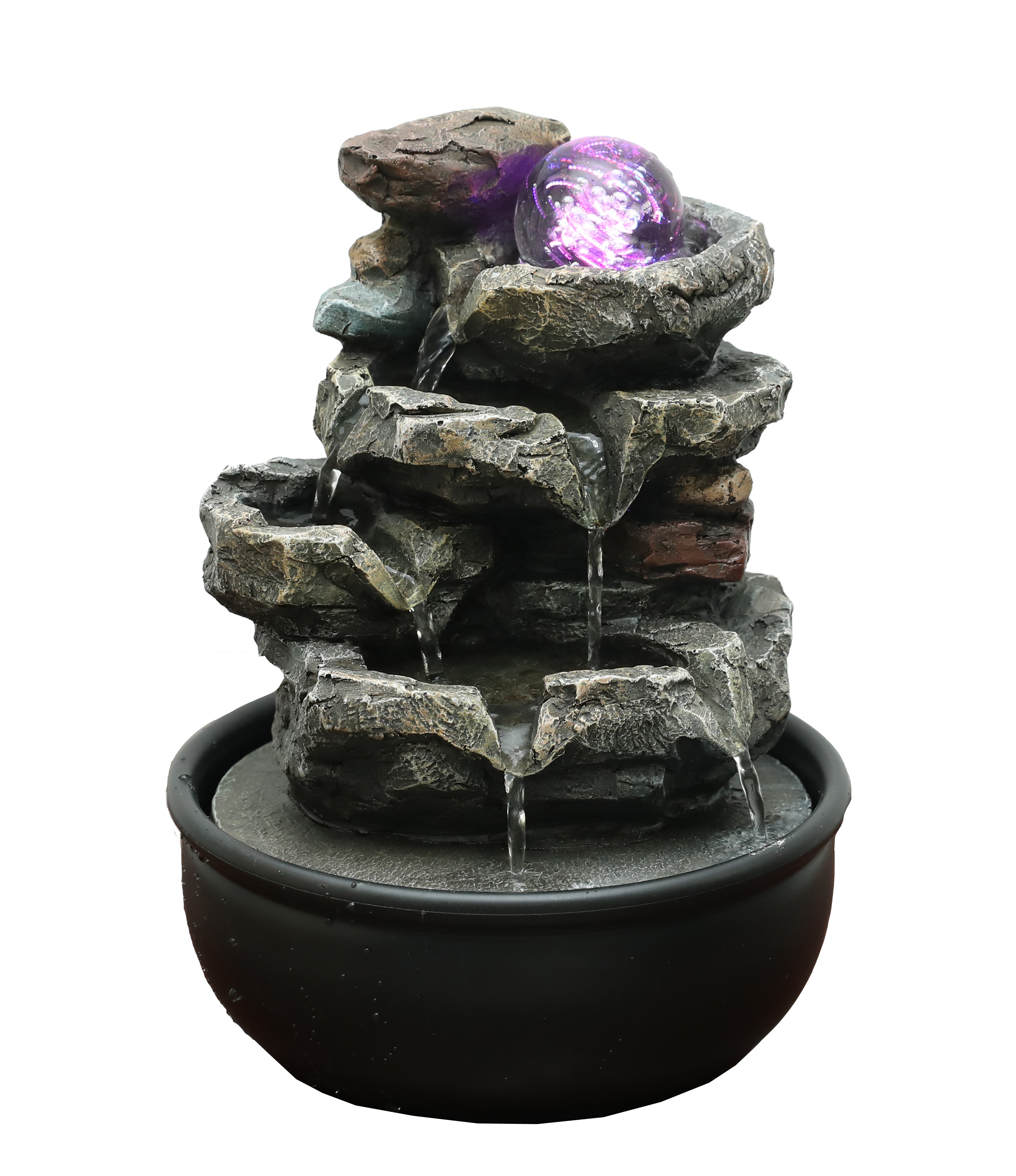 Indoor Tabletop Spinning Ball Rock Fountain Cascading Water Flow Rock Water Feature,Indoor Tabletop Spinning Ball Rock Fountain Cascading Water Flow Rock Water Feature,Quanzhou Rich Green Technology Co.,Ltd.