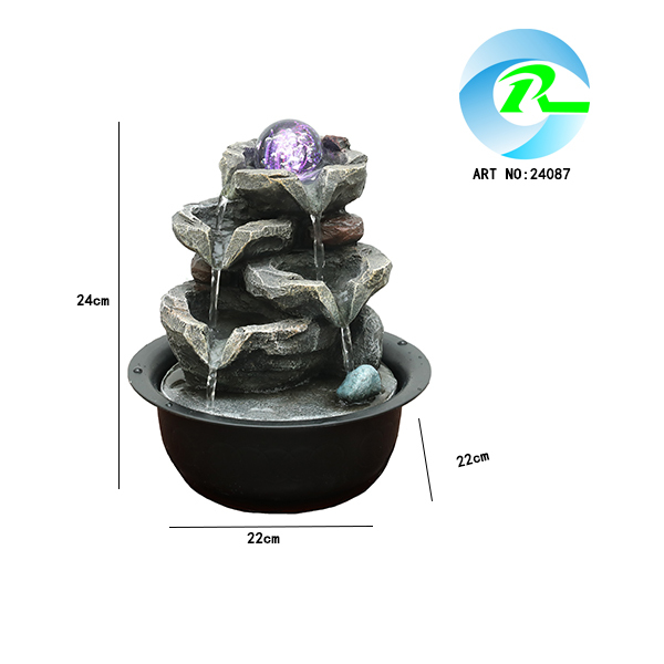 Spinning Ball Rock Fountain Cascading Rock Water Flow Water Feature,Spinning Ball Rock Fountain Cascading Rock Water Flow Water Feature | Polyresin Metal Water Feature Fountain Manufacturer,Quanzhou Rich Green Technology Co.,Ltd.