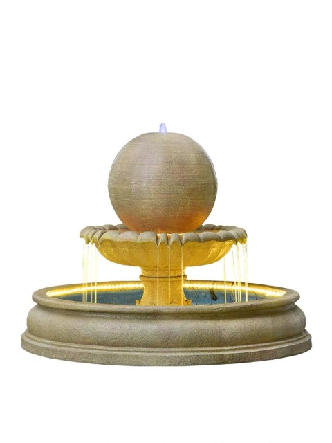 Customized Tiered Waterfall Water Feature Garden Centerpiece Water Fountain For Garden and Patio-Fountain Manufacturer in China,Grand Floor Tier Waterfall Fountain Garden Water Feature Manufacturer,Quanzhou Rich Green Technology Co.,Ltd.