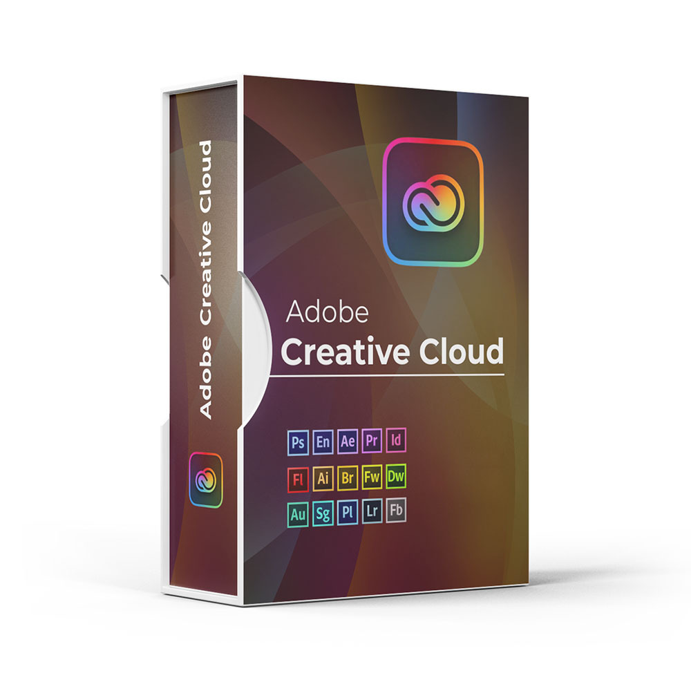 Adobe Creative Cloud — All Apps Suite (Annual Subscription) — 2 PC/MAC