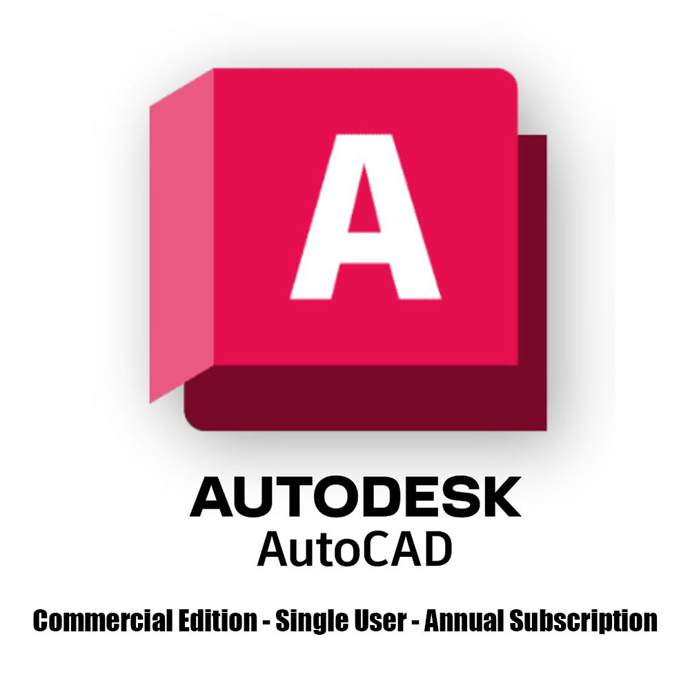 AutoCAD — Commercial Single-User License (Annual Subscription)